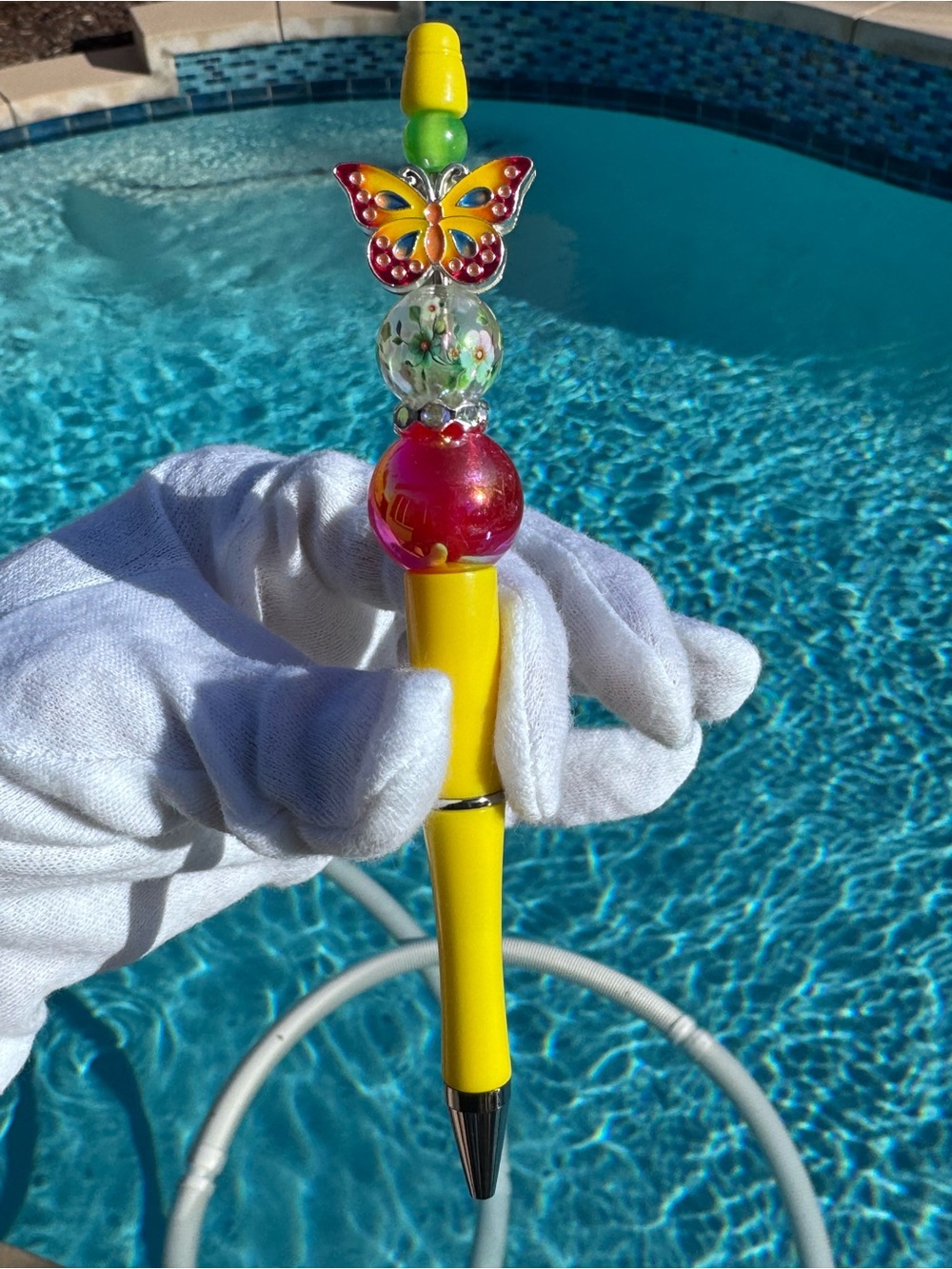 Butterfly Fancy beads pen - Picture 2 of 3